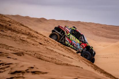 Sebastián Guayasamín, piloto ecuatoriano que participa en el Rally Dakar.