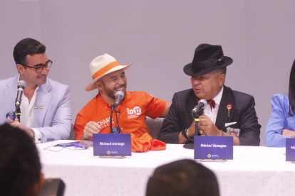 Debate de candidatos a la Prefectura del Guayas realizado en el Teatro Centro de Arte Agencia (Ag-extra)