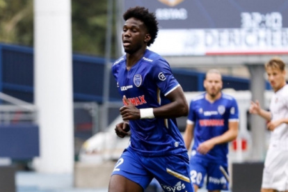 Jackson Porozo fue debut y despedida con el Troyes en la Copa de Francia.