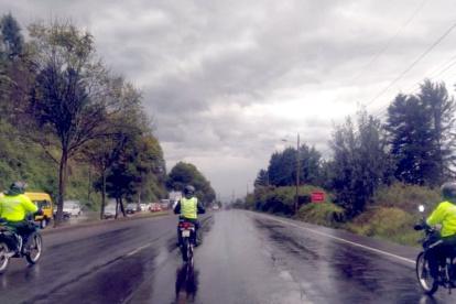 Hecho. Los agentes de la AMT circularán en motocicletas a 50 kilómetros para que los conductores los sigan.