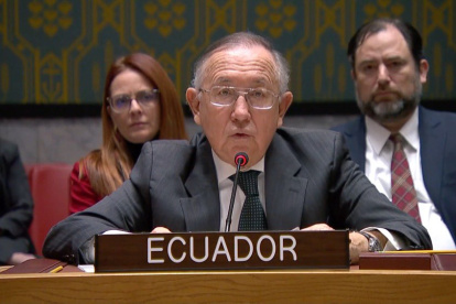 Instancia. La nación ecuatoriana intervino en representación de 10 países.