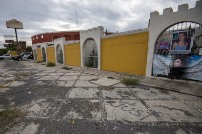 Fotografía de archivo fechada el 3 de octubre de 2022, del exterior del Motel Nueva Castilla, donde fue encontrado el cuerpo sin vida de la joven Debanhi Escobar, en la ciudad de Monterrey, Nuevo León (México).