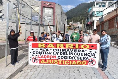 Vigilantes. Los vecinos harán lo posible por erradicar la delincuencia