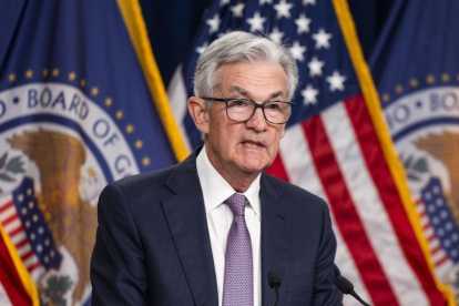 Ejecutivo. El presidente de la Reserva Federal de EE. UU., Jerome Powell.