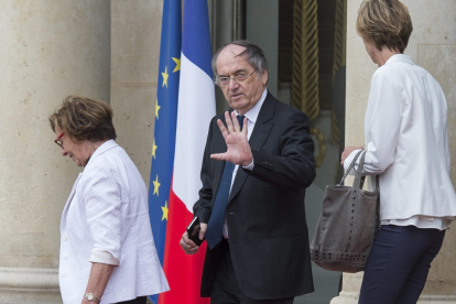 Noel Le Graet, presidente de la Federación Francesa de Fútbol, está en problemas.