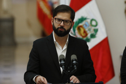 El presidente de Chile, Gabriel Boric, en una fotografía de archivo. EFE/Elvis González