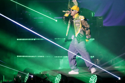 El cantante colombiano Feid, en una fotografía de archivo.