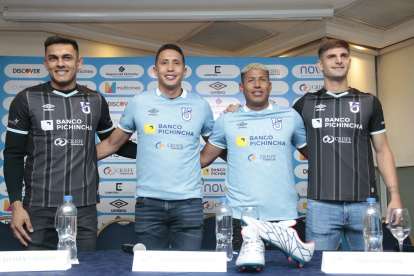 Catolica presentó a nuevos jugadores y DT Igor Oca  10 de enero  del 2023. HENRY LAPO Agencia (ag-extra ag-expreso ag-quito)