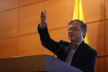 El presidente de Colombia, Gustavo Petro