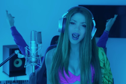Shakira se ha anotado un gol musical con este tema que habla claramente de despecho.