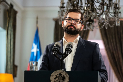 El presidente de Chile, Gabriel Boric, asumió su cargo en marzo de 2022.