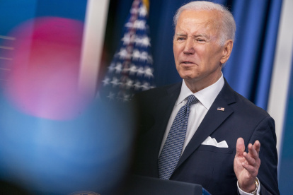 El presidente estadounidense Joe Biden. EFE/EPA/SHAWN THEW