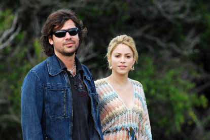 La artista cuando era pareja del argentino.