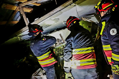 Quito. El jueves 12 de enero se registró un deslizamiento de tierra en el sector de Conocoto.