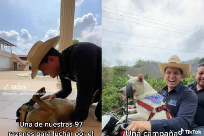 Captura de video de cuenta de candidato.