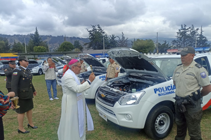 Los patrulleros serán distribuidos en los nueve cantones de Tungurahua.