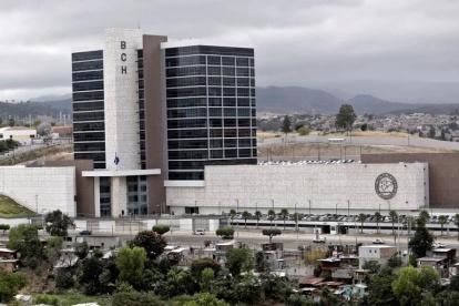 Institución. Vista exterior del Banco Central de Honduras.