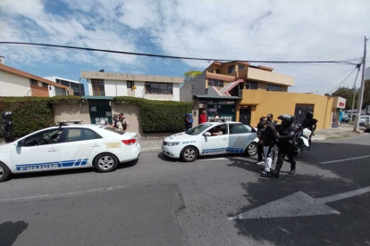 Operativo. La Policía detuvo a cuatro sospechosos de extorsión con muerte en el sur de Quito.