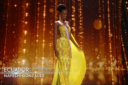 La esmeraldeña Nayelhi González.