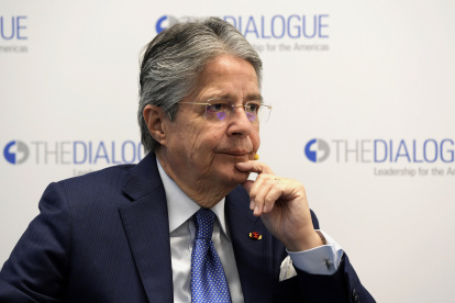 Foto de archivo del presidente de Ecuador, Guillermo Lasso.