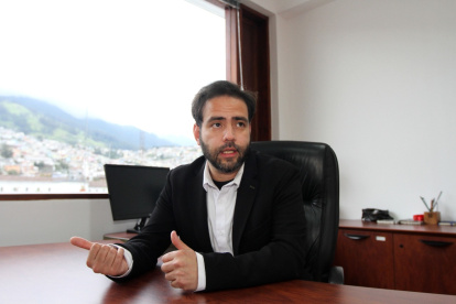 conversó con EXPRESO en sus oficinas ubicadas en el centro de la ciudad