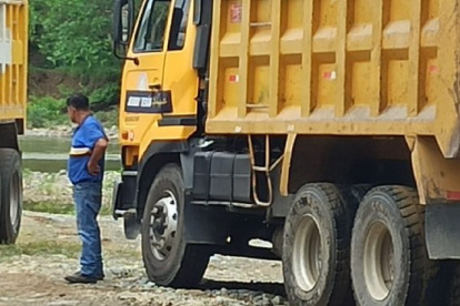 Operativo.- Parte de la maquinaria que fue retirada de la hacienda La Clementina.