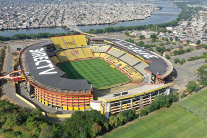 El estadio Monumental se alista para recibir a más de 40 mil hinchas amarillos.