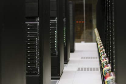 Fotografía facilitada por el BSC del supercomputador MareNostrum 4.