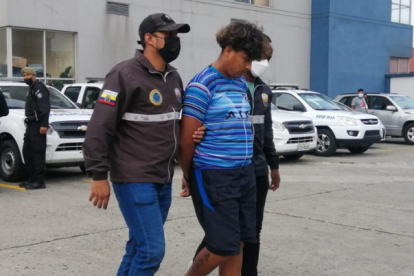 Aaron Arreaga Cedeño  fue detenido en febrero de 2022.