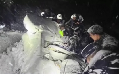 El suceso se dio a la salida de un túnel en una autovía situada en el condado de Medog