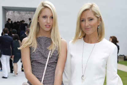 Marie Chantal con su hija Olympia.