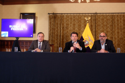 El cambio de imagen fue notorio durante la rueda de prensa brindada por funcionarios este 20 de enero de 2023.