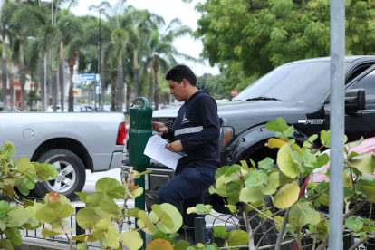 Samborondón. Según la Autoridad de Tránsito y Vigilancia, actualmente cuentan con 830 espacios tarifados.