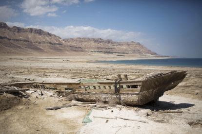 Imagen de archivo del Mar Muerto. EPA/ABIR SULTAN
