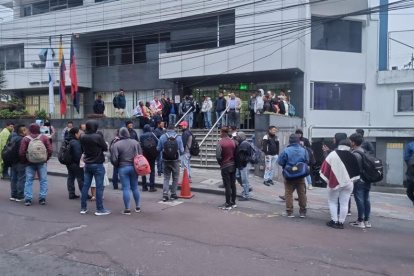 El pasado miércoles 18 de enero de 2023 empezaron las protestas a las afueras de las oficinas de Petroecuador.