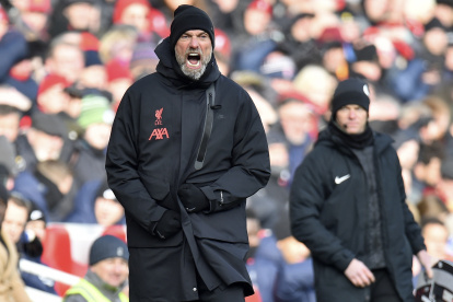 Jurgen Klopp durante el partido de este fin de semana ante el Liverpool FC.