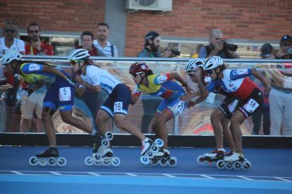 Gabi (21) en los Juegos Suramericanos de Asunción, Paraguay, fue oro, mientras que meses antes en los Bolivarianos fue plata. A eso le sumó el oro mundial.