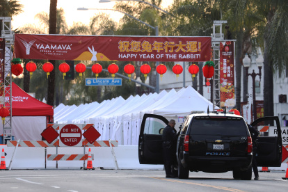 Personal de la Policía llegó hasta la escena del crimen