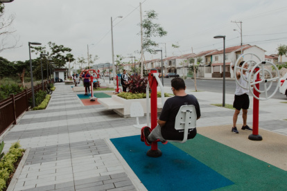 En el sitio. Ahora se ve gente, antes había temor de recorrer la zona.