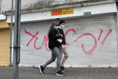Abandono. Existen locales comerciales que fueron abandonados y tras la pandemia no se han reactivado como se esperaba