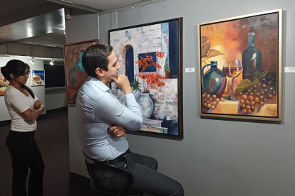 Arte. La muestra se abre este jueves 26 de enero en las instalaciones del Teatro Centro de Arte.