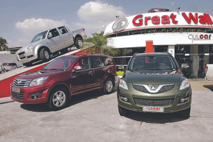 La marca china Great Wall ha ido creciendo en el mercado ecuatoriano.