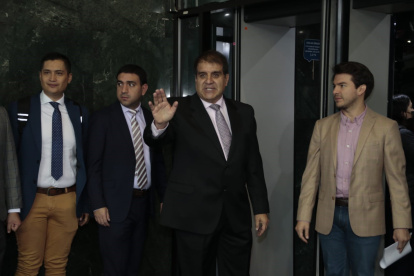 Cargo. El presidente temporal de la Judicatura, Álvaro Román, asumió el despacho este miércoles.