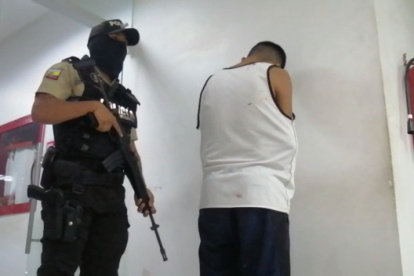 La Policía logró capturar al menor de edad.