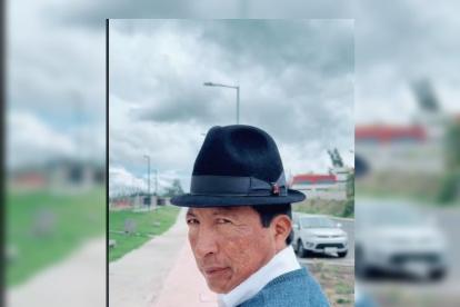 El candidata César Umajinga busca la Prefectura de Cotopaxi.