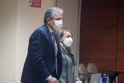 Audiencia. Johana Suárez, abogada de Luis Esteban Celi de la Torre.