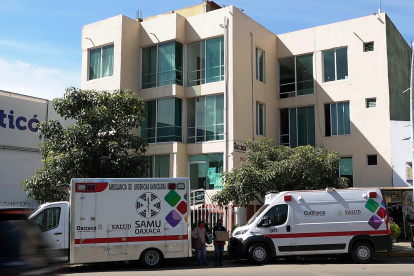 Vista general de la fachada del Hospital General “Doctor Aurelio Valdivieso” hoy , en la ciudad de Oaxaca (México).