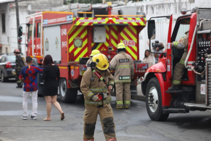 Incendio en clínica de rehabilitación en el sector de Urbanor.