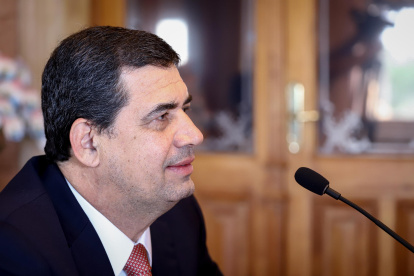 El vicepresidente de Paraguay, Hugo Velázquez, en una fotografía de archivo.