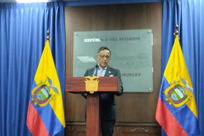 Diego Ordóñez, secretario de Seguridad.